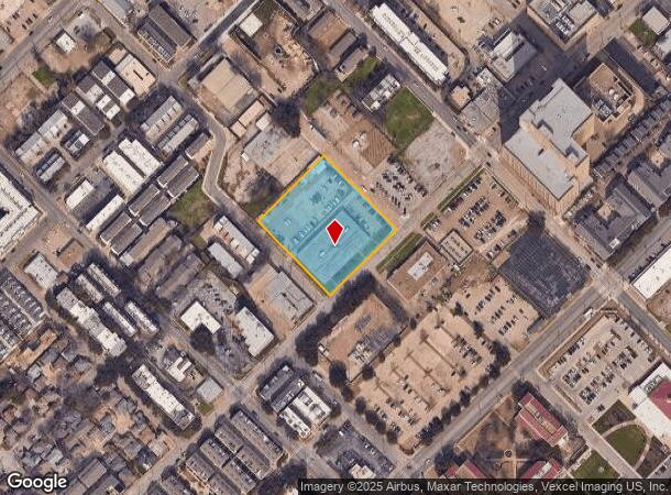  3901 Bryan St, Dallas, TX Parcel Map