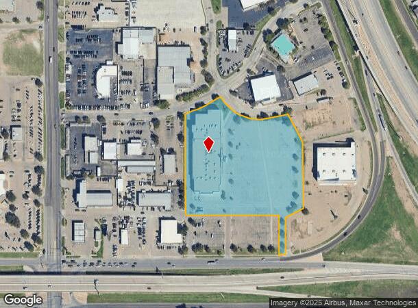  5721 58Th St, Lubbock, TX Parcel Map