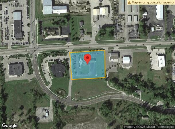  2500 W Main St, Lowell, MI Parcel Map