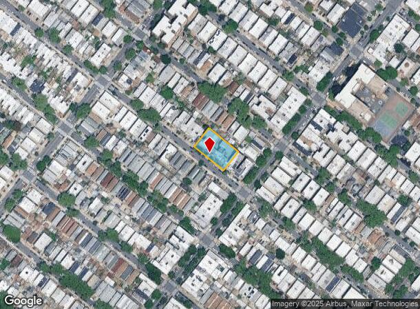  1953 70Th St, Brooklyn, NY Parcel Map