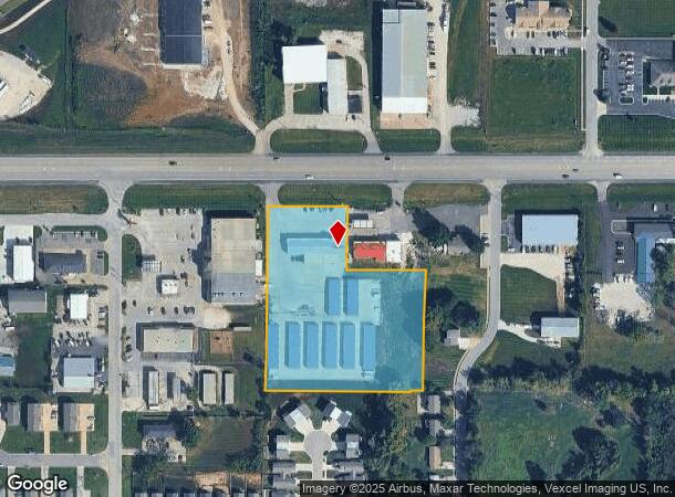1204 State Ave, Tonganoxie, KS Parcel Map
