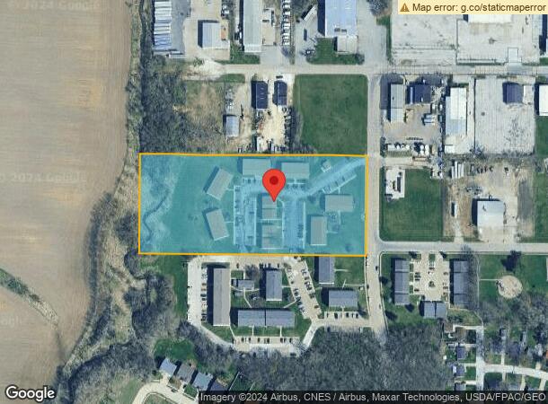  7202 Hillandale Rd, Davenport, IA Parcel Map