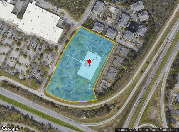 2270 Ashley Crossing Dr, Charleston, SC Parcel Map