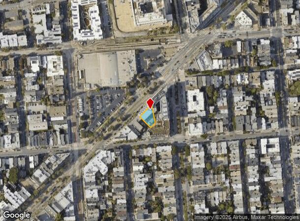  2029 Market St, San Francisco, CA Parcel Map