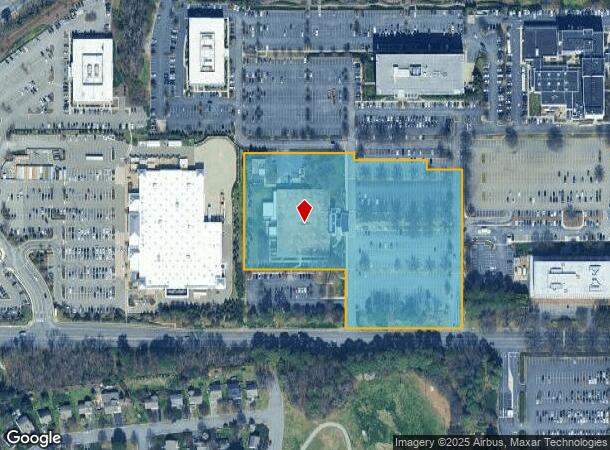 6605 W Broad St, Richmond, VA Parcel Map