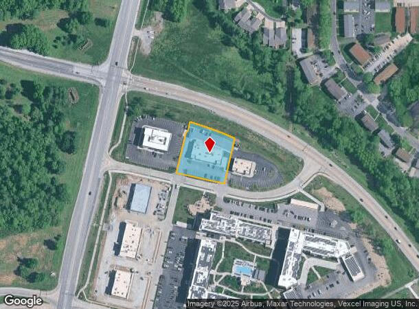 6185 Bennett Dr, Edwardsville, IL Parcel Map