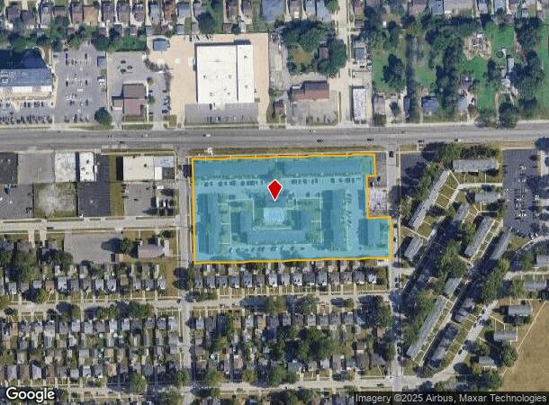 8260 E 10 Mile Rd, Center Line, MI Parcel Map