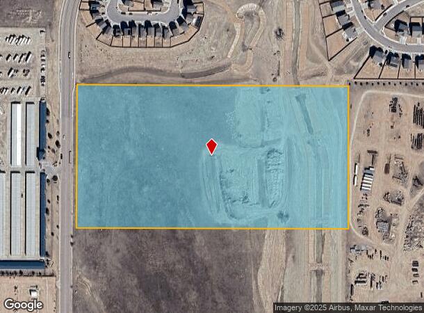 Bent Grass Meadows Dr, Colorado Springs, CO Parcel Map