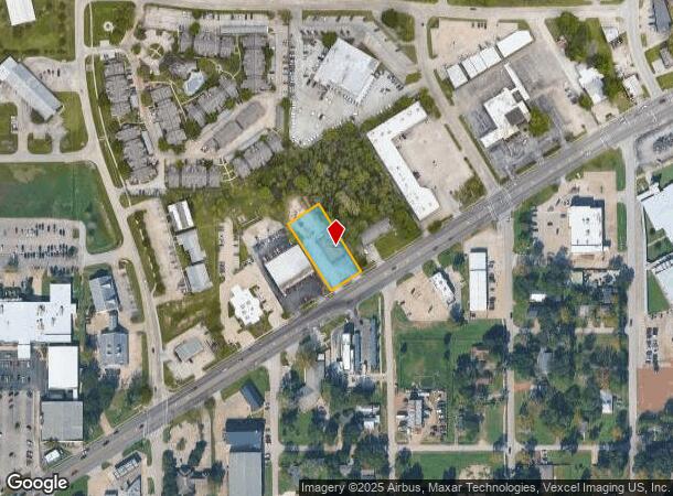  1000 W Main St, Tomball, TX Parcel Map