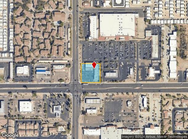  4406 E Main St, Mesa, AZ Parcel Map