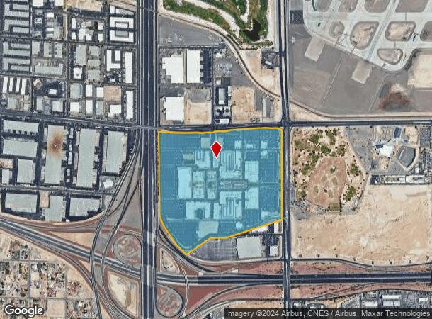  6551 Las Vegas Blvd S, Las Vegas, NV Parcel Map