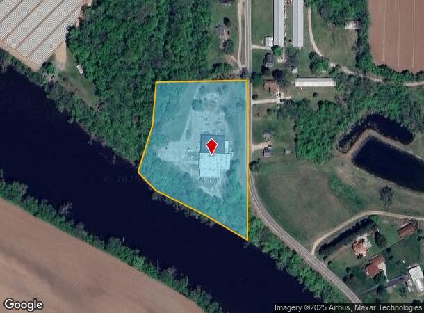 3850 River Rd, Sodus, MI Parcel Map