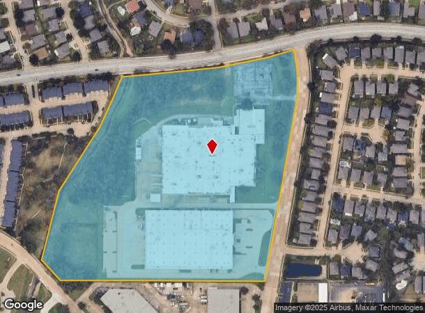  2100 Reliance Pkwy, Bedford, TX Parcel Map