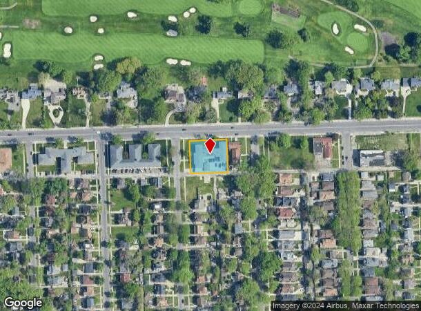  2521 W Mcnichols Rd, Detroit, MI Parcel Map