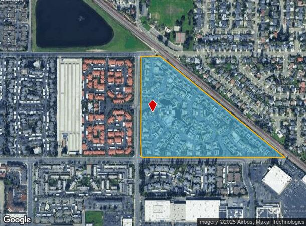 5202 N Valentine Ave, Fresno, CA Parcel Map