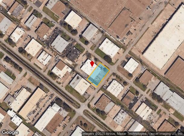  8901 Sovereign Row, Dallas, TX Parcel Map