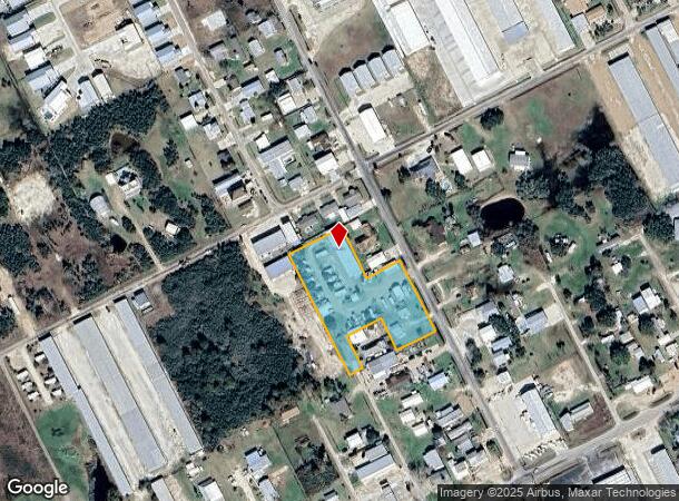 N Byers St, Port Lavaca, TX Parcel Map