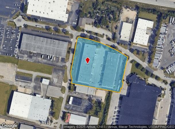 3671 Interchange Rd, Columbus, OH Parcel Map