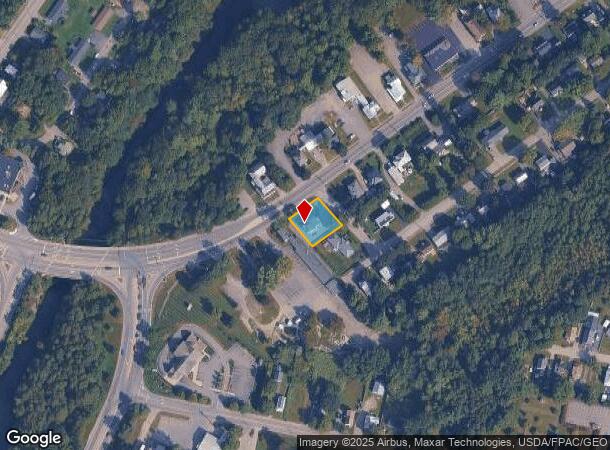  166 Silver St, Waterville, ME Parcel Map