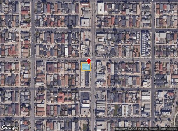  1901 S Pacific Ave, San Pedro, CA Parcel Map