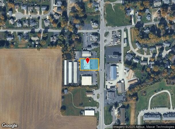  106 S State Road 135, Trafalgar, IN Parcel Map