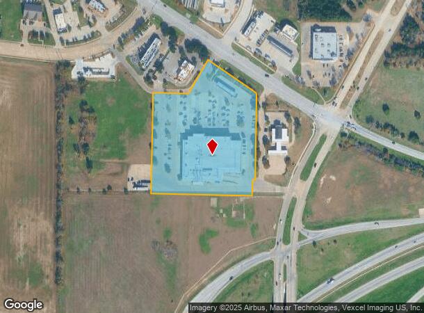 1400 E Main St, Midlothian, TX Parcel Map