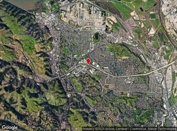  828 Alhambra Ave, Martinez, CA Parcel Map