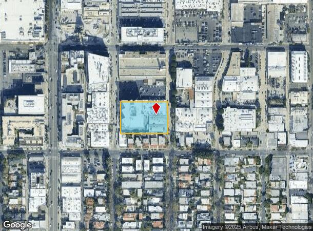  926 N Sycamore Ave, Los Angeles, CA Parcel Map