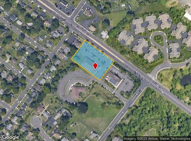 1386 W Street Rd, Warminster, PA Parcel Map