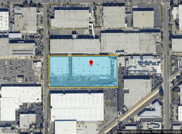 12622 Monarch St, Garden Grove, CA Parcel Map