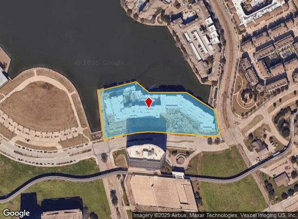 601 E Las Colinas Blvd E, Irving, TX Parcel Map