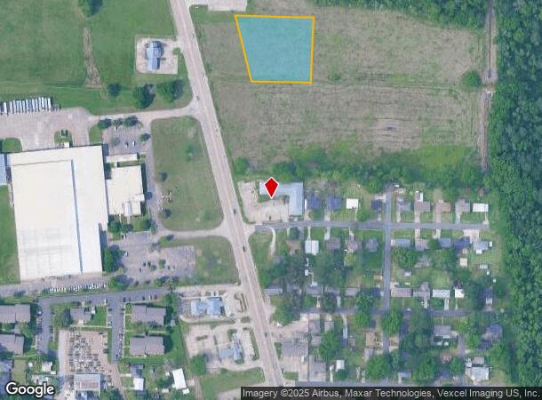  2900 Moss St, Lafayette, LA Parcel Map