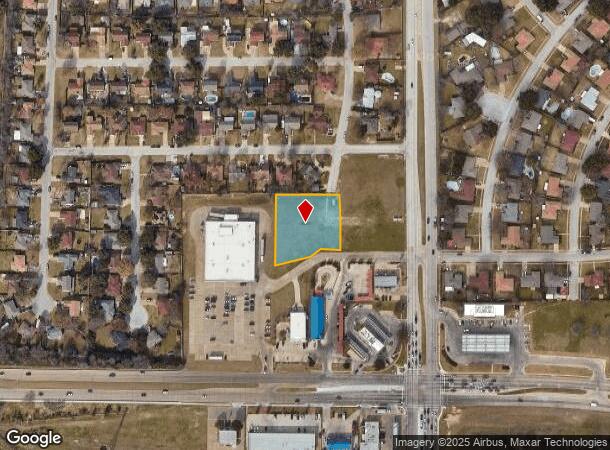 6614 Crowley Rd, Fort Worth, TX Parcel Map