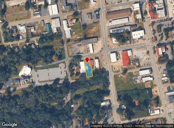  209 W River St, Anderson, SC Parcel Map