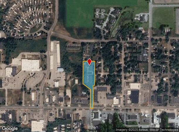  1101 W Main St, Fremont, MI Parcel Map