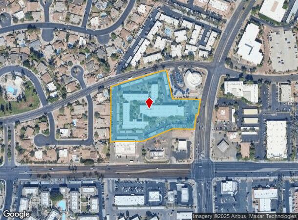 1930 S Alma School Rd, Mesa, AZ Parcel Map