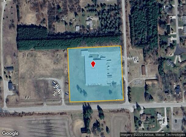 6975 E Sanilac Rd, Port Sanilac, MI Parcel Map