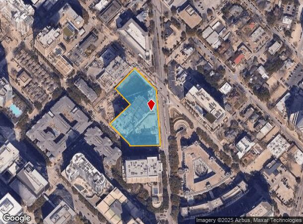 2323 Cedar Springs Rd, Dallas, TX Parcel Map