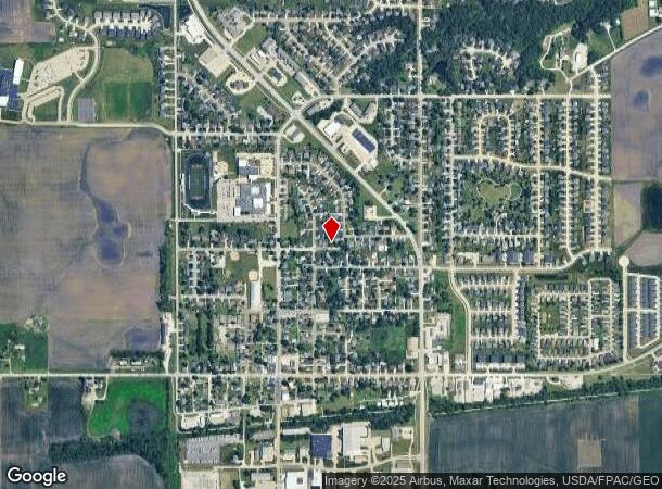  401 Snyder Dr, Huxley, IA Parcel Map