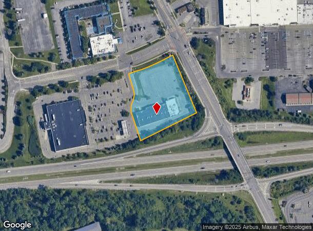 2300 N Triphammer Rd, Ithaca, NY Parcel Map
