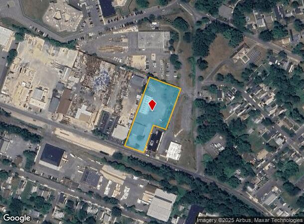  195 Throckmorton St, Freehold, NJ Parcel Map