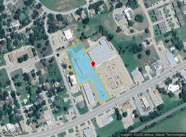 1502 W Cameron Ave, Rockdale, TX Parcel Map