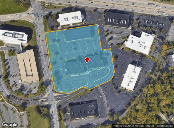 1251 S Cedar Crest Blvd, Allentown, PA Parcel Map