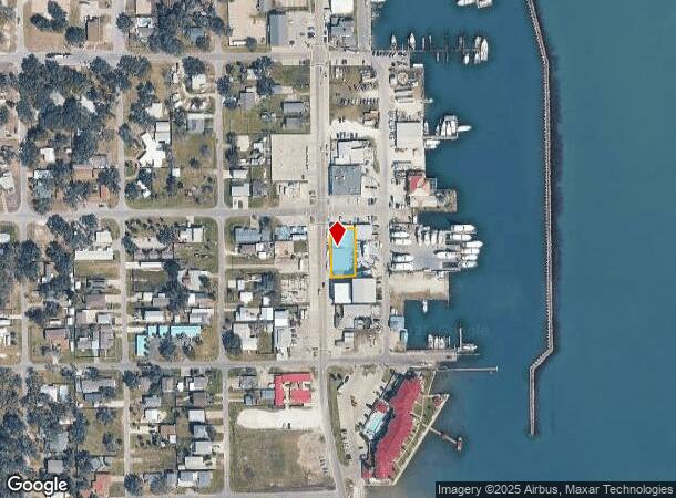 102 S Fulton Beach Rd, Fulton, TX Parcel Map