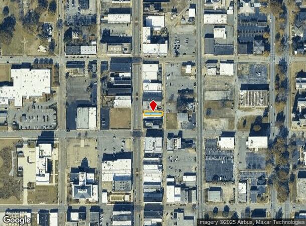  1209 Noble St, Anniston, AL Parcel Map