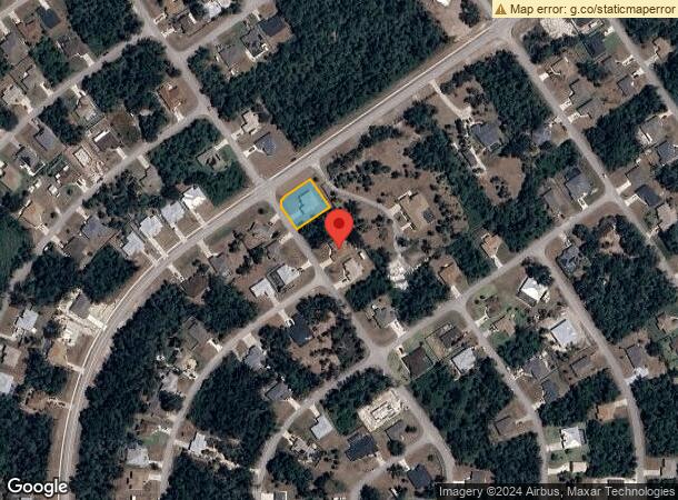  4010 Billingham Ln, North Port, FL Parcel Map