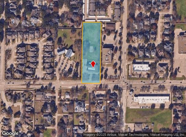 536 E Sandy Lake Rd, Coppell, TX Parcel Map