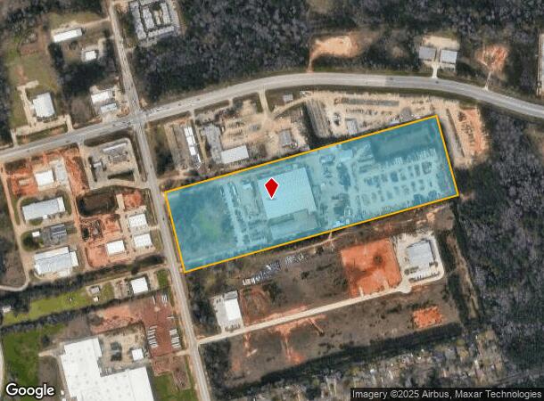  2800 N Frazier St, Conroe, TX Parcel Map