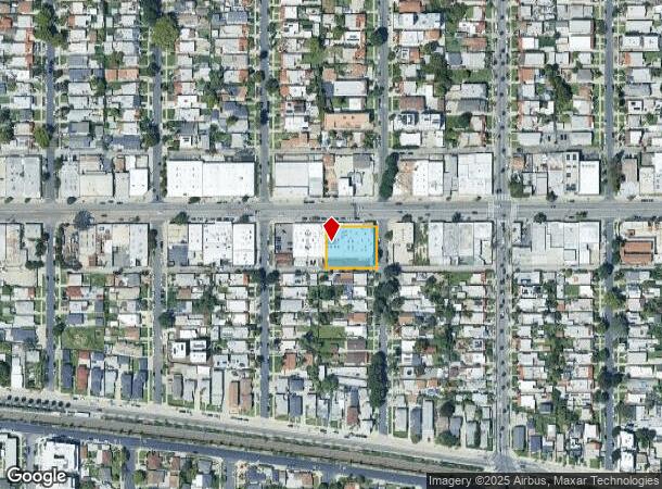  4202 W Jefferson Blvd, Los Angeles, CA Parcel Map