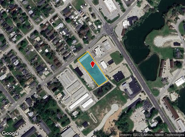 S 15Th St, Vincennes, IN Parcel Map